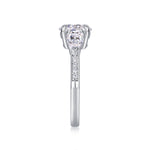 Carissie Ring MF214464 - Silver Side View