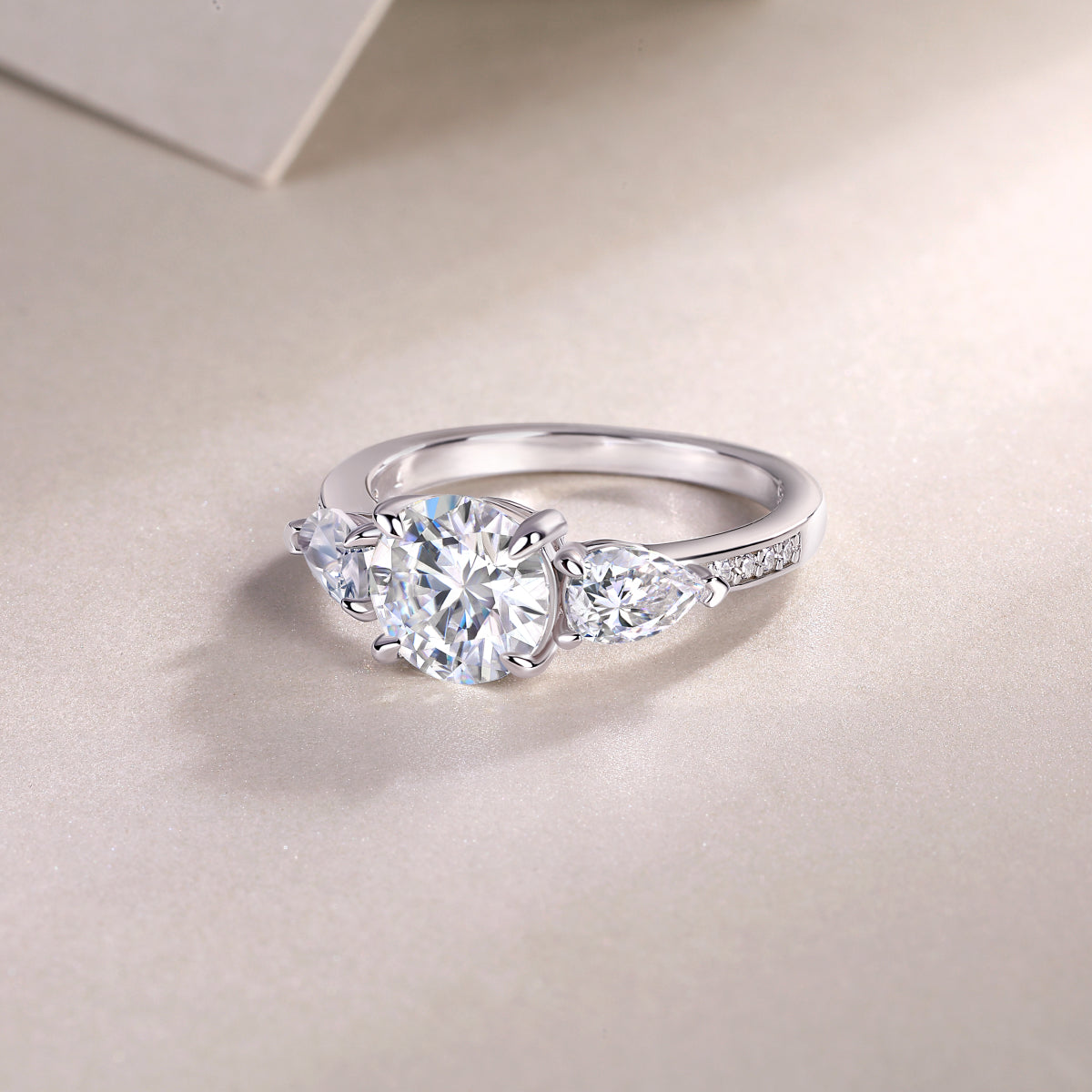 Carissie Ring MF214464 - Silver Angle View