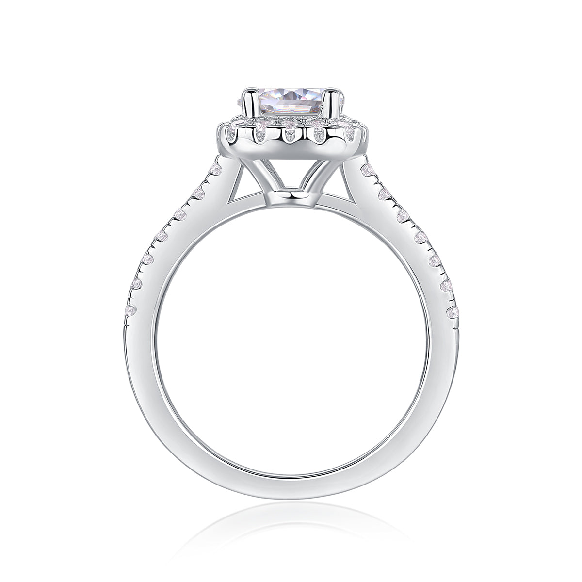 Carissie Ring MF214465 - Silver Side View