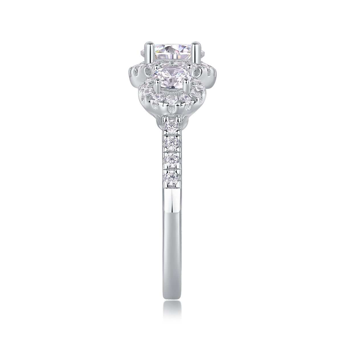 Carissie Ring MF214474 - Silver Side View