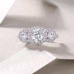 Carissie Ring MF214474 - Silver Angle View