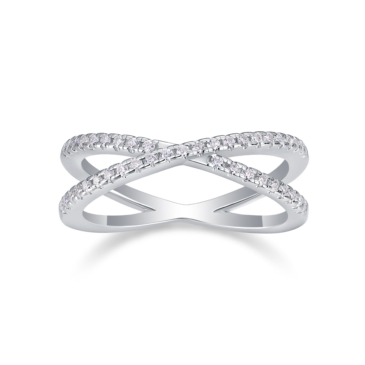 Carissie Ring MF214492 - Silver Front View