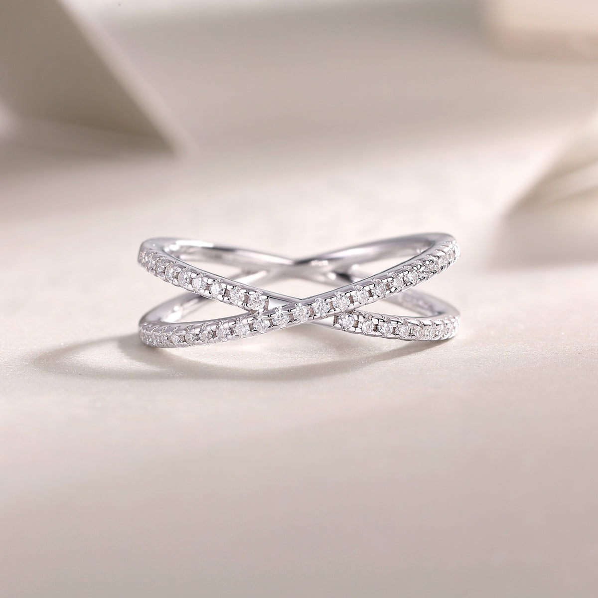 Carissie Ring MF214492 - Silver Front View
