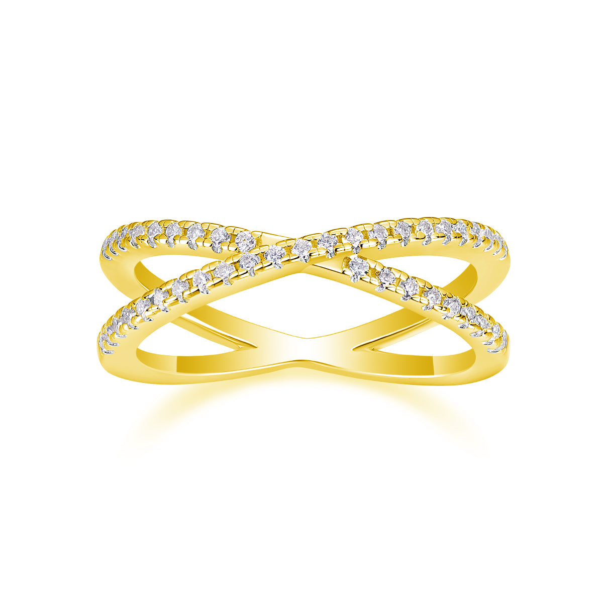 Carissie Ring MF214492 - Yellow Gold Front View