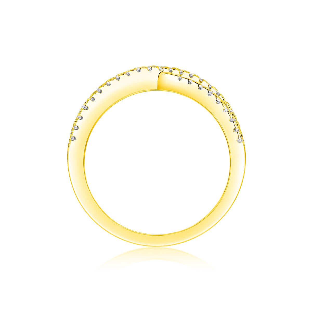 Carissie Ring MF214492 - Yellow Gold Side View