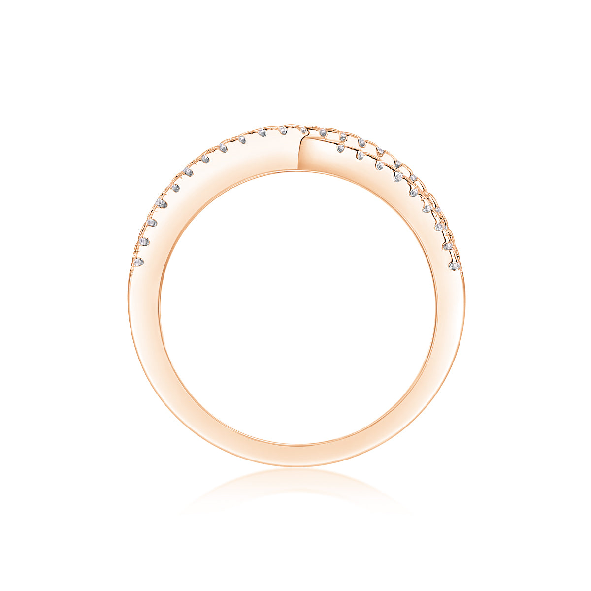Carissie Ring MF214492 - Rose Gold Side View