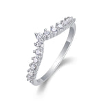 Carissie Ring MF214514 - Silver Angle View