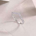 Carissie Ring MF214514 - Silver Angle View
