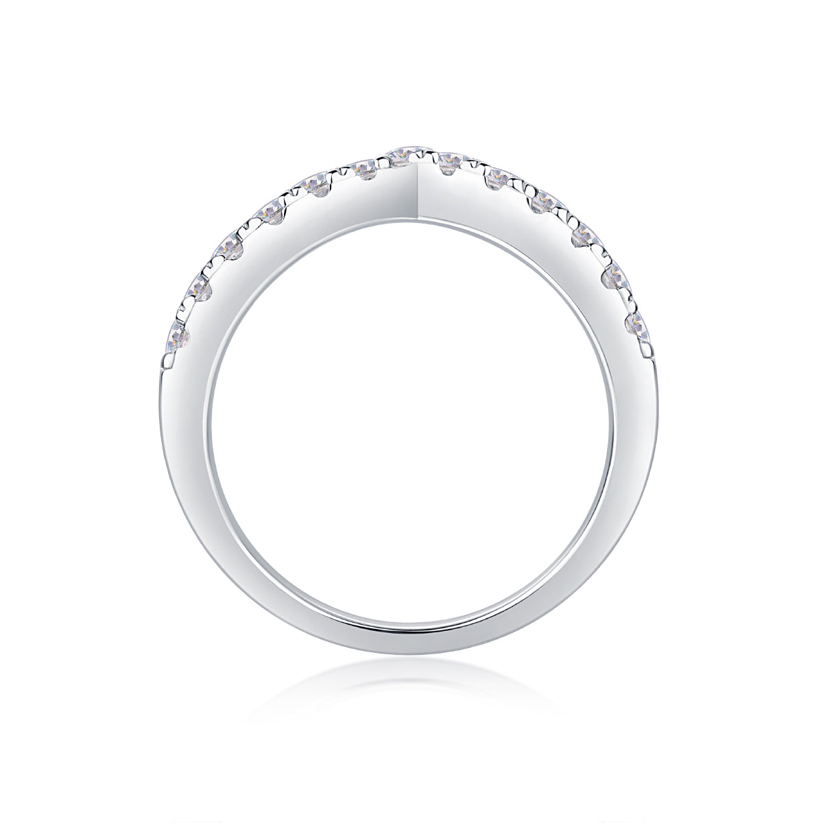 Carissie Ring MF214524 - Silver Side View
