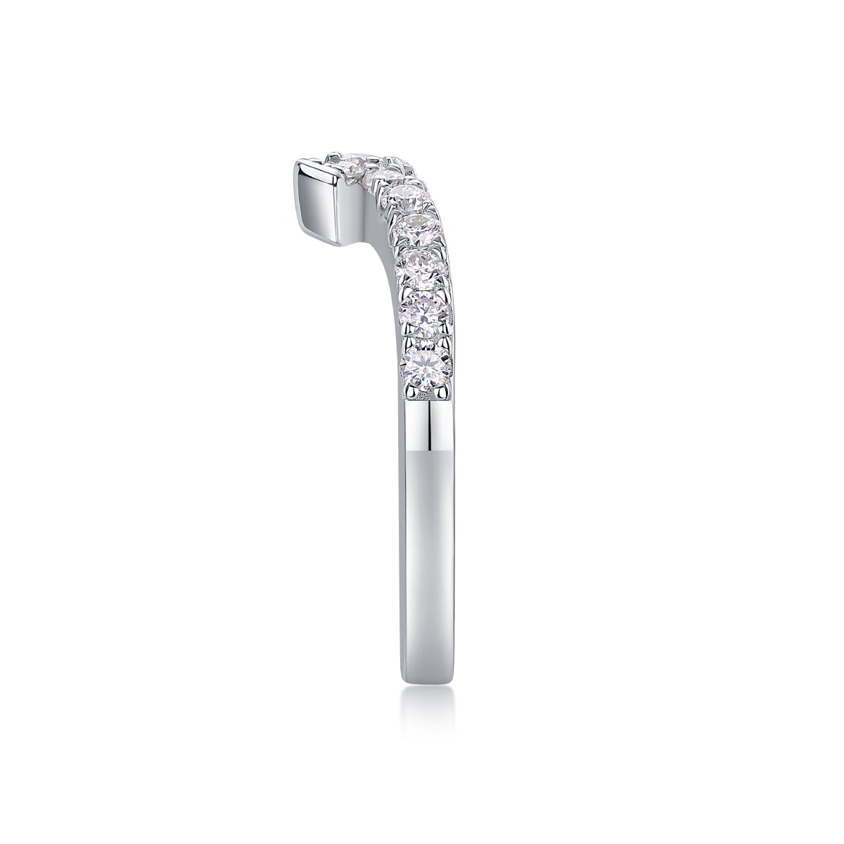 Carissie Ring MF214524 - Silver Side View