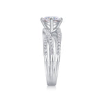 Carissie Ring MF214549 - Silver Side View