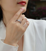 Carissie Ring MF214549 - Silver On Model