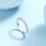Carissie Ring MF214552 - Silver Angle View