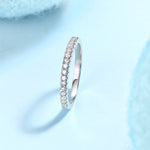 Carissie Ring MF214552 - Silver Angle View