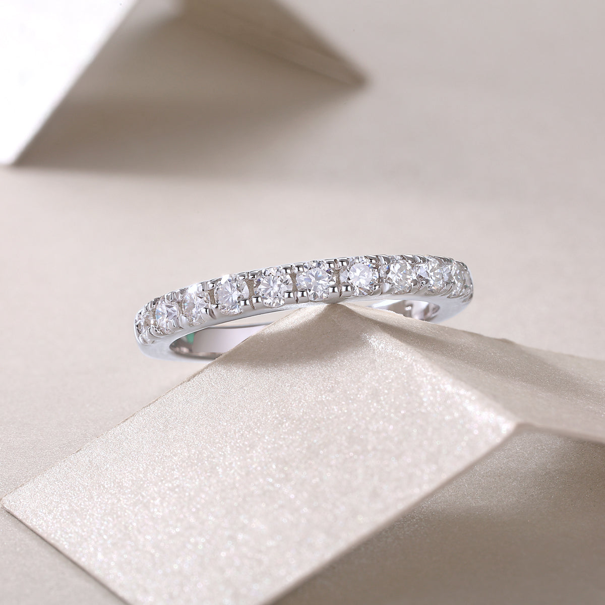 Carissie Ring MF214552 - Silver Angle View
