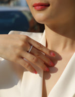 Carissie Ring MF214552 - Silver On Model