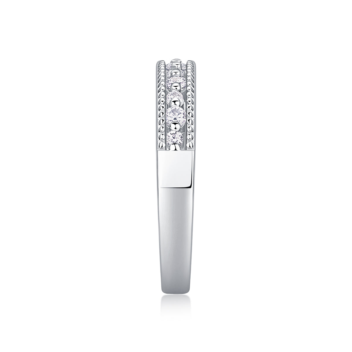 Carissie Ring MF214553 - Silver Side View