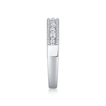 Carissie Ring MF214553 - Silver Side View