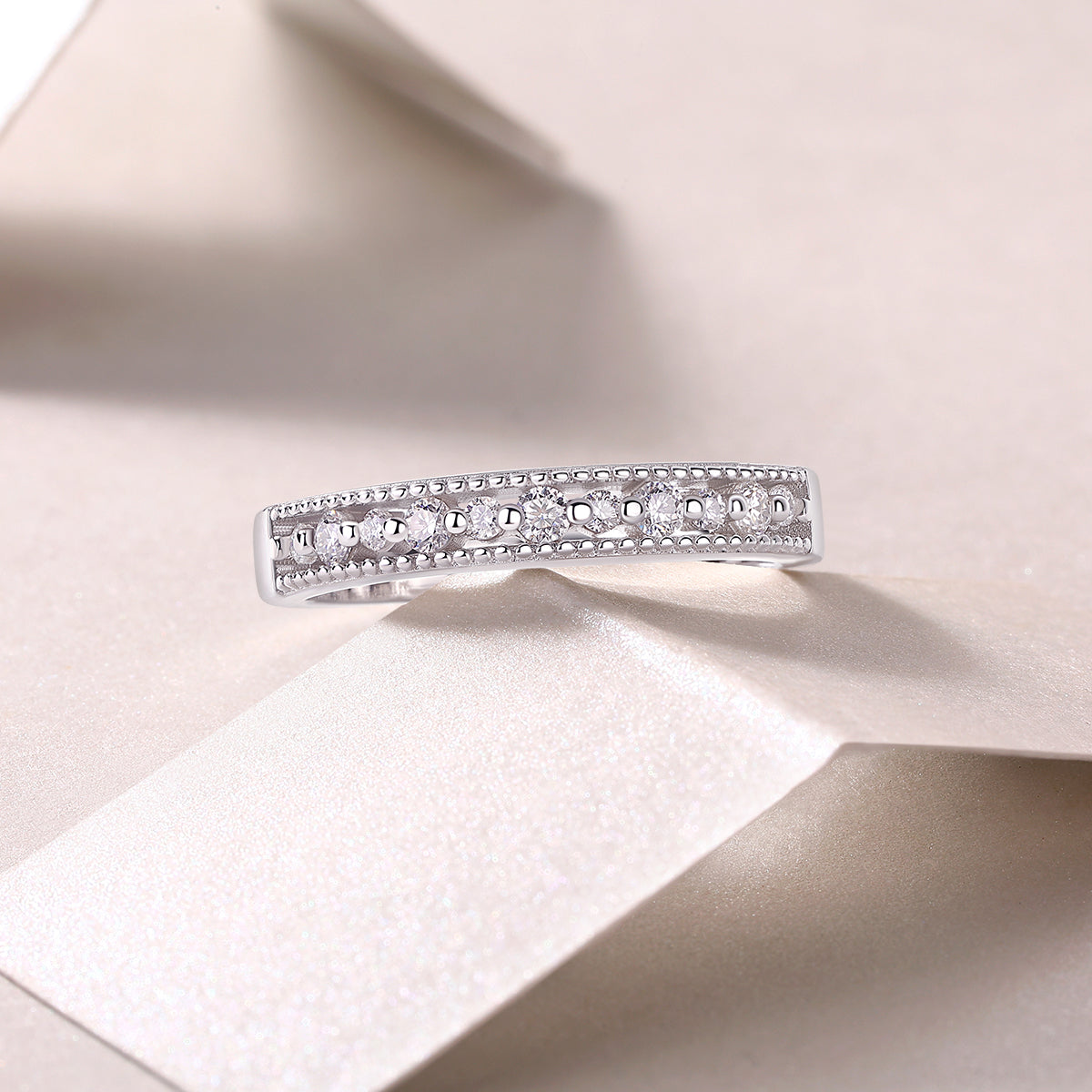Carissie Ring MF214553 - Silver Front View