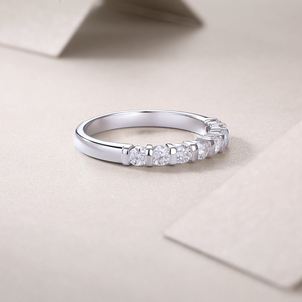 Carissie Ring MF214555 - Silver Angle View