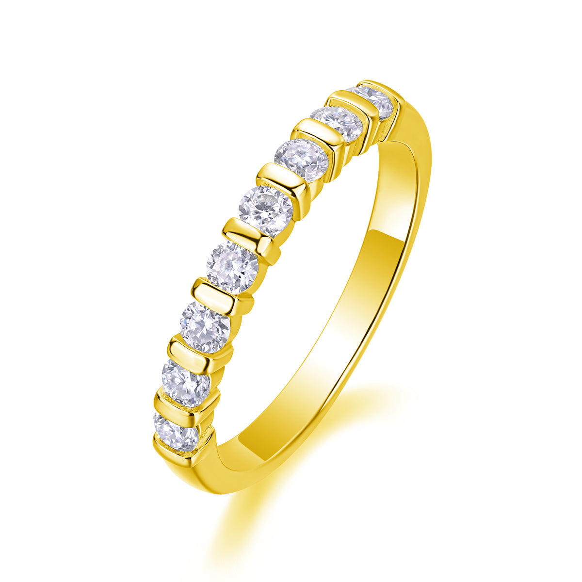 Carissie Ring MF214555 - Yellow Gold Angle View