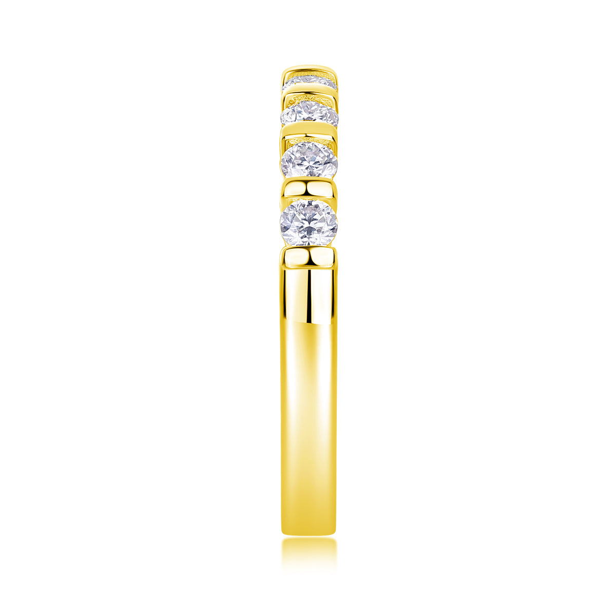 Carissie Ring MF214555 - Yellow Gold Side View