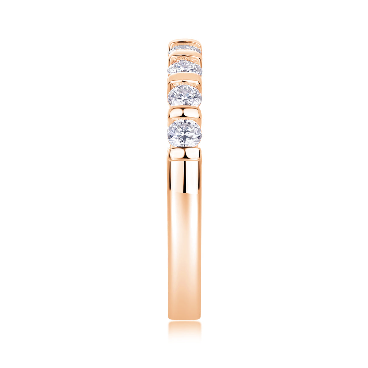Carissie Ring MF214555 - Rose Gold Side View