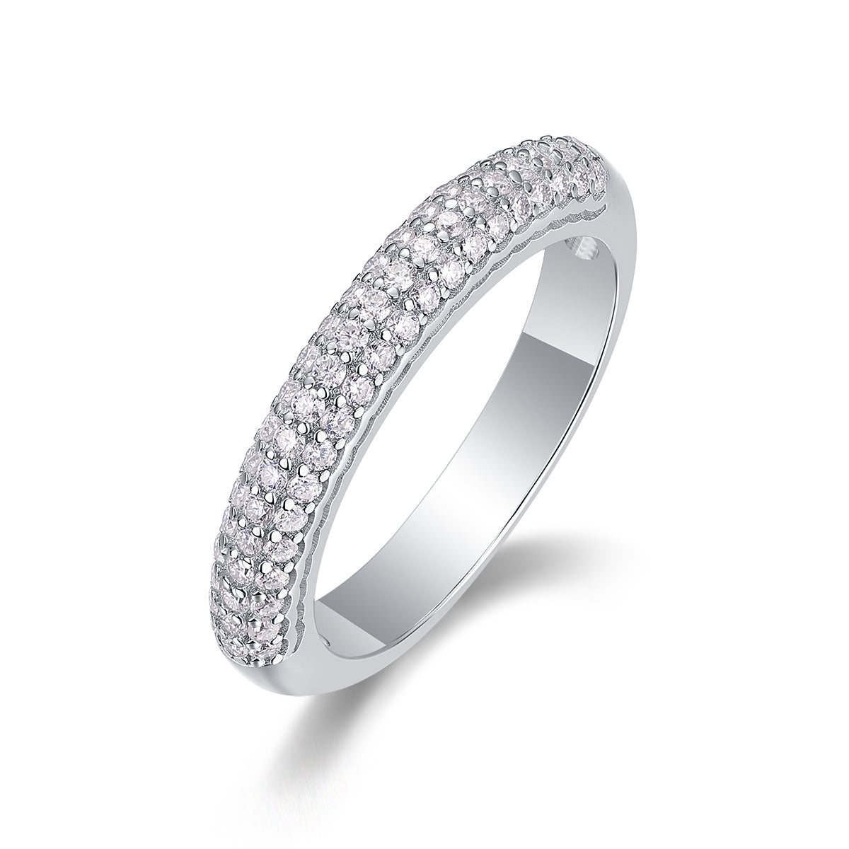 Carissie Ring MF214562 - Silver Angle View