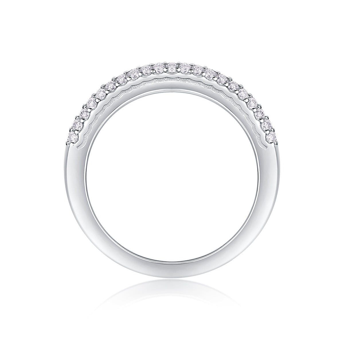 Carissie Ring MF214562 - Silver Side View