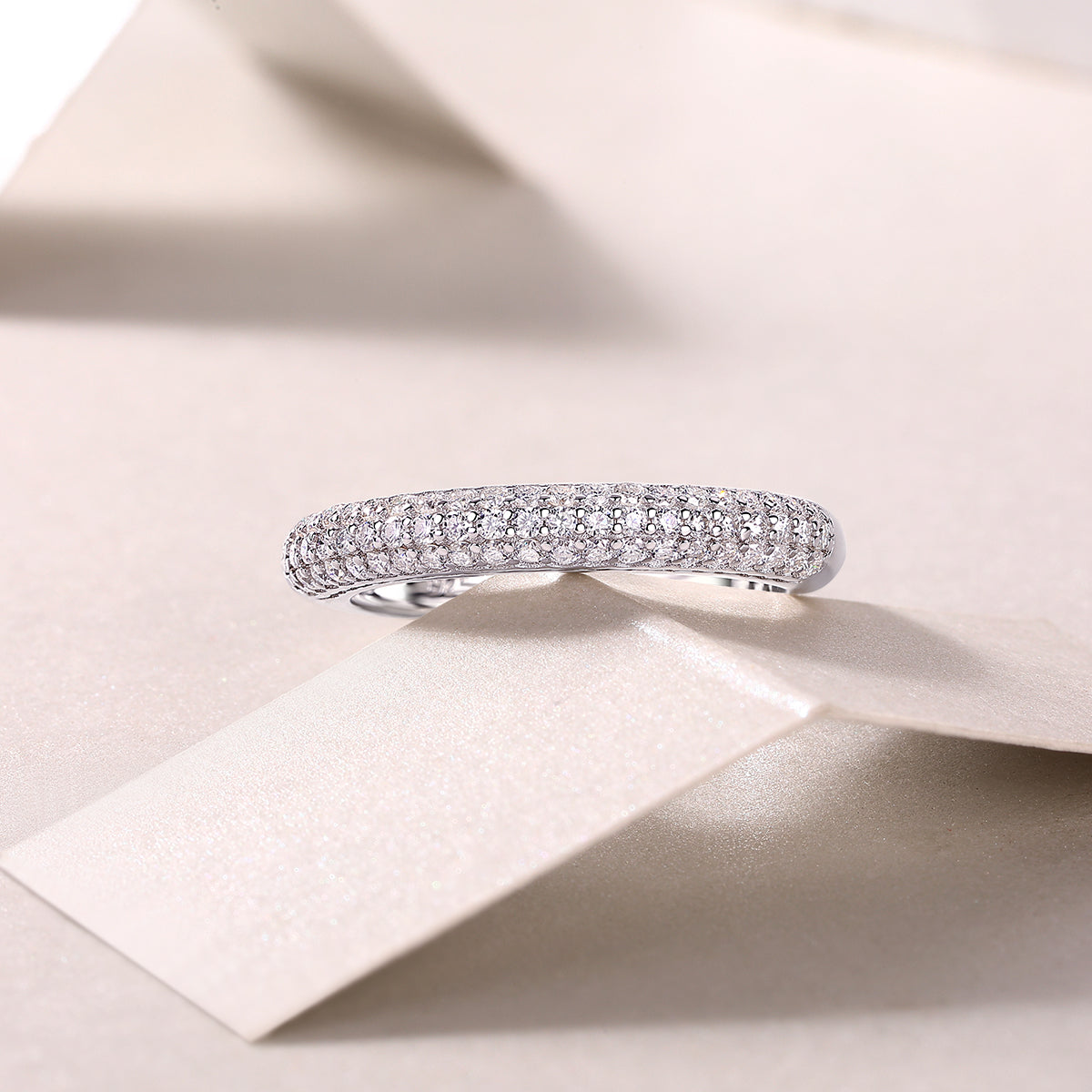 Carissie Ring MF214562 - Silver Angle View
