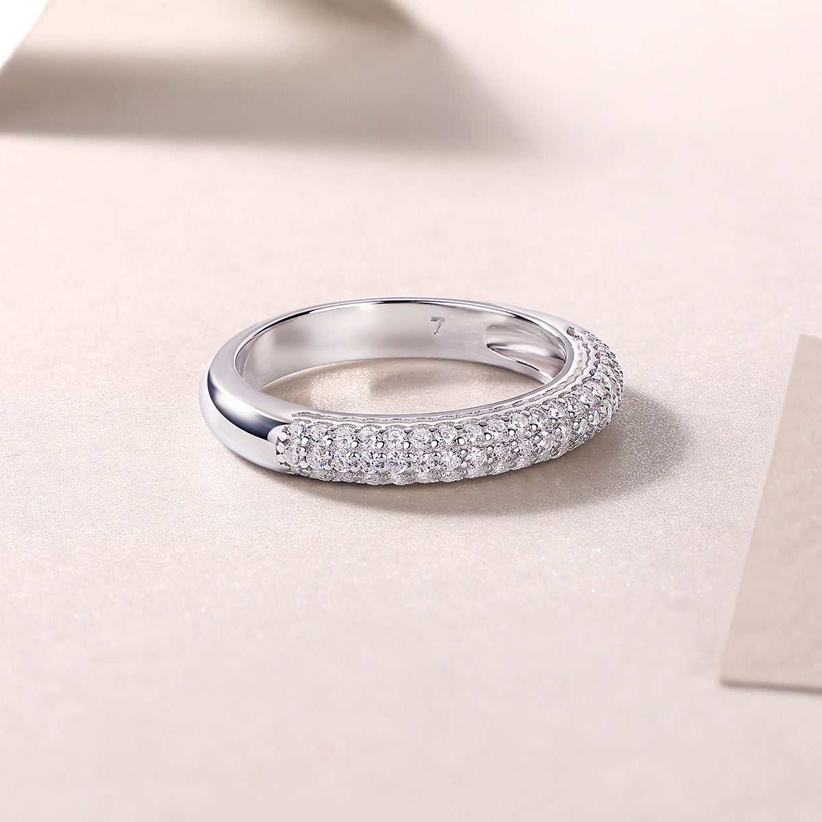 Carissie Ring MF214562 - Silver Angle View