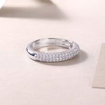 Carissie Ring MF214562 - Silver Angle View