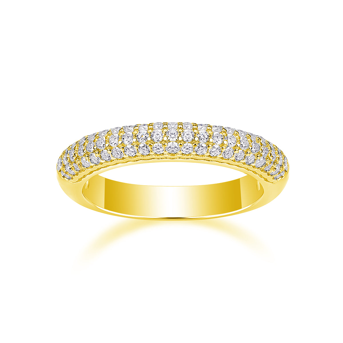 Carissie Ring MF214562 - Yellow Gold Front View