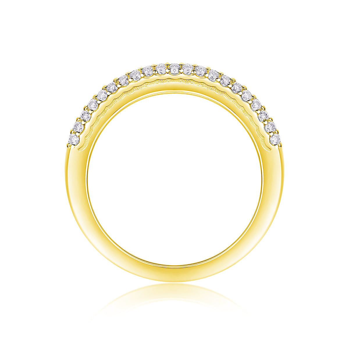 Carissie Ring MF214562 - Yellow Gold Side View
