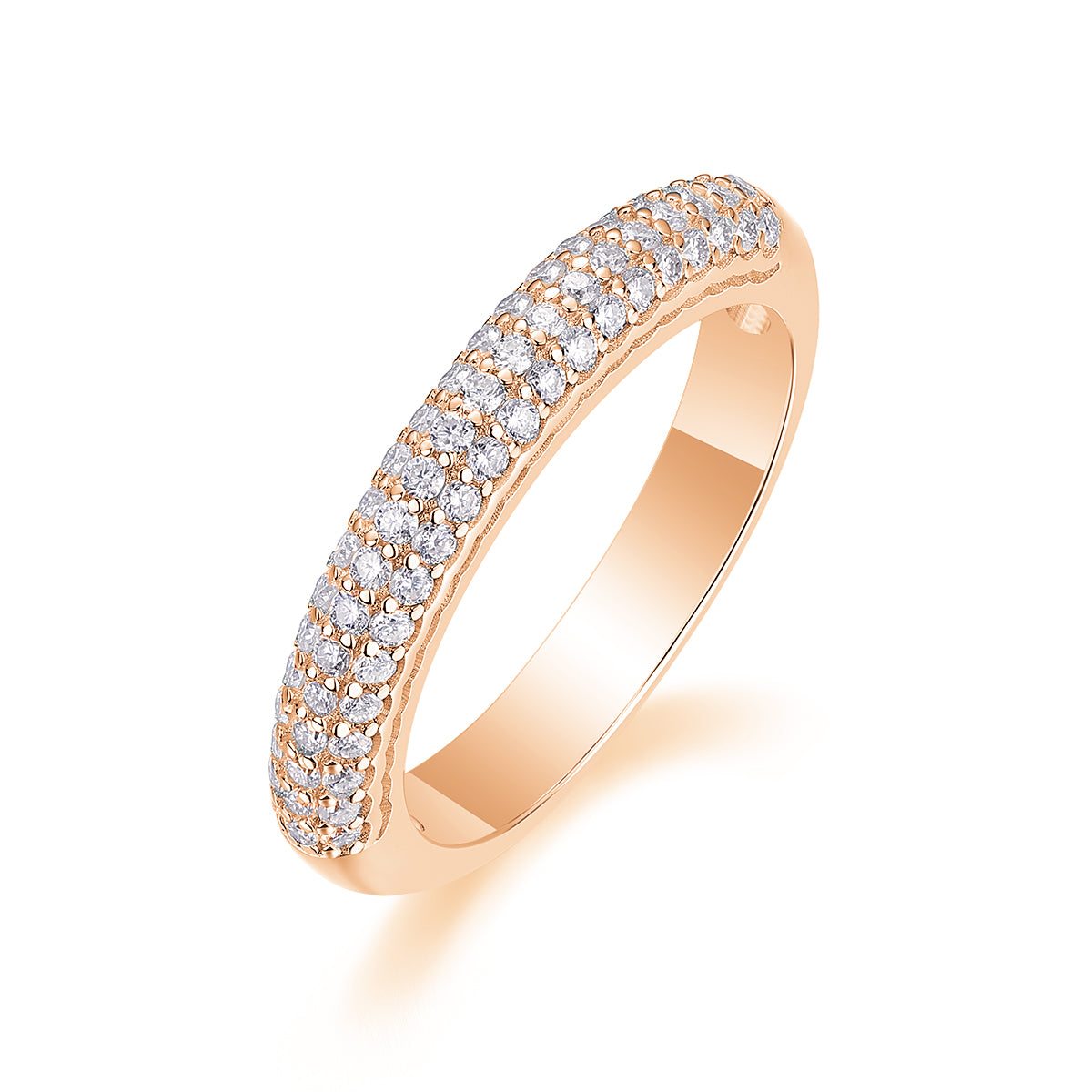 Carissie Ring MF214562 - Rose Gold Angle View