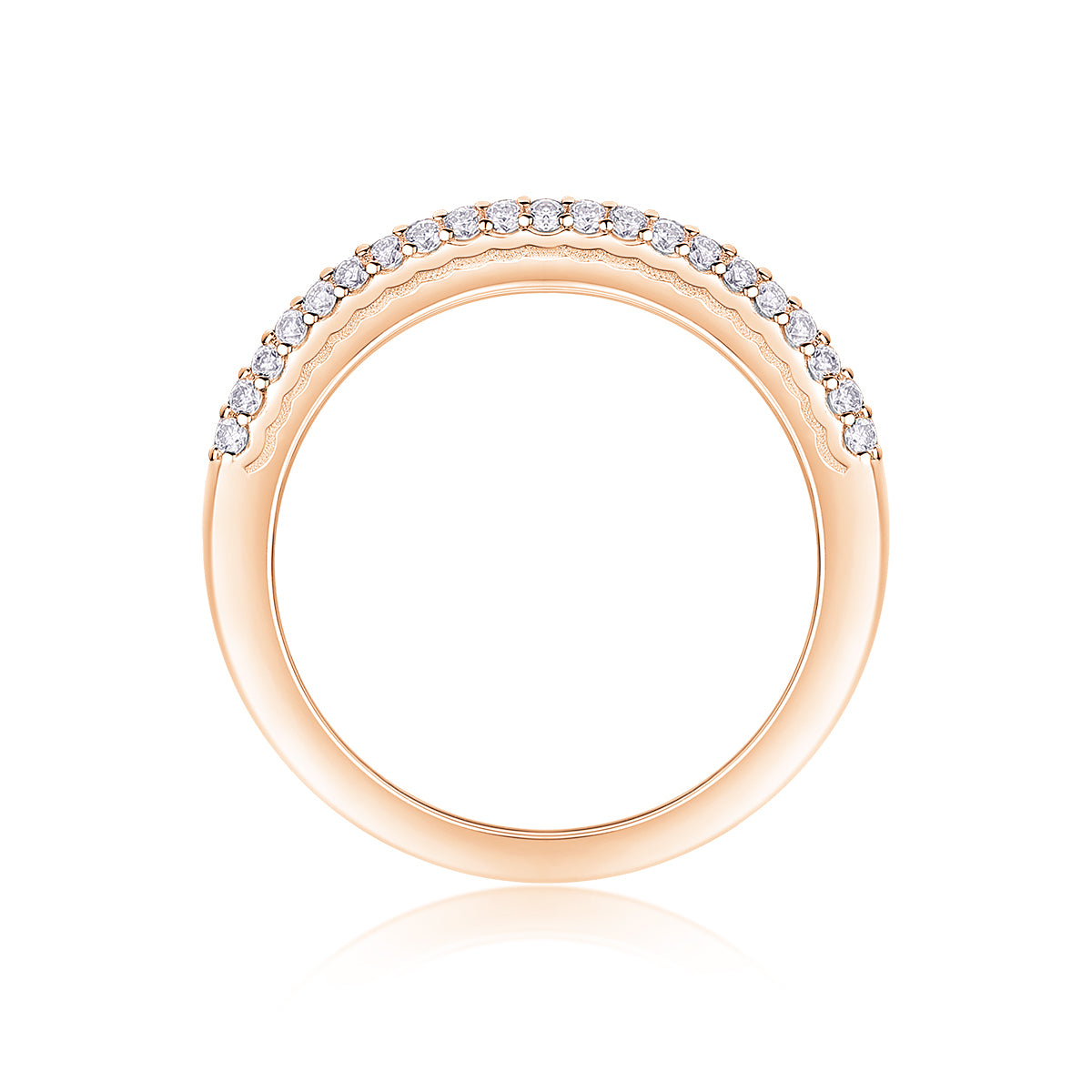 Carissie Ring MF214562 - Rose Gold Side View