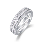 Carissie Ring MF214564 - Silver Angle View