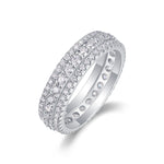 Carissie Ring MF214565 - Silver Angle View