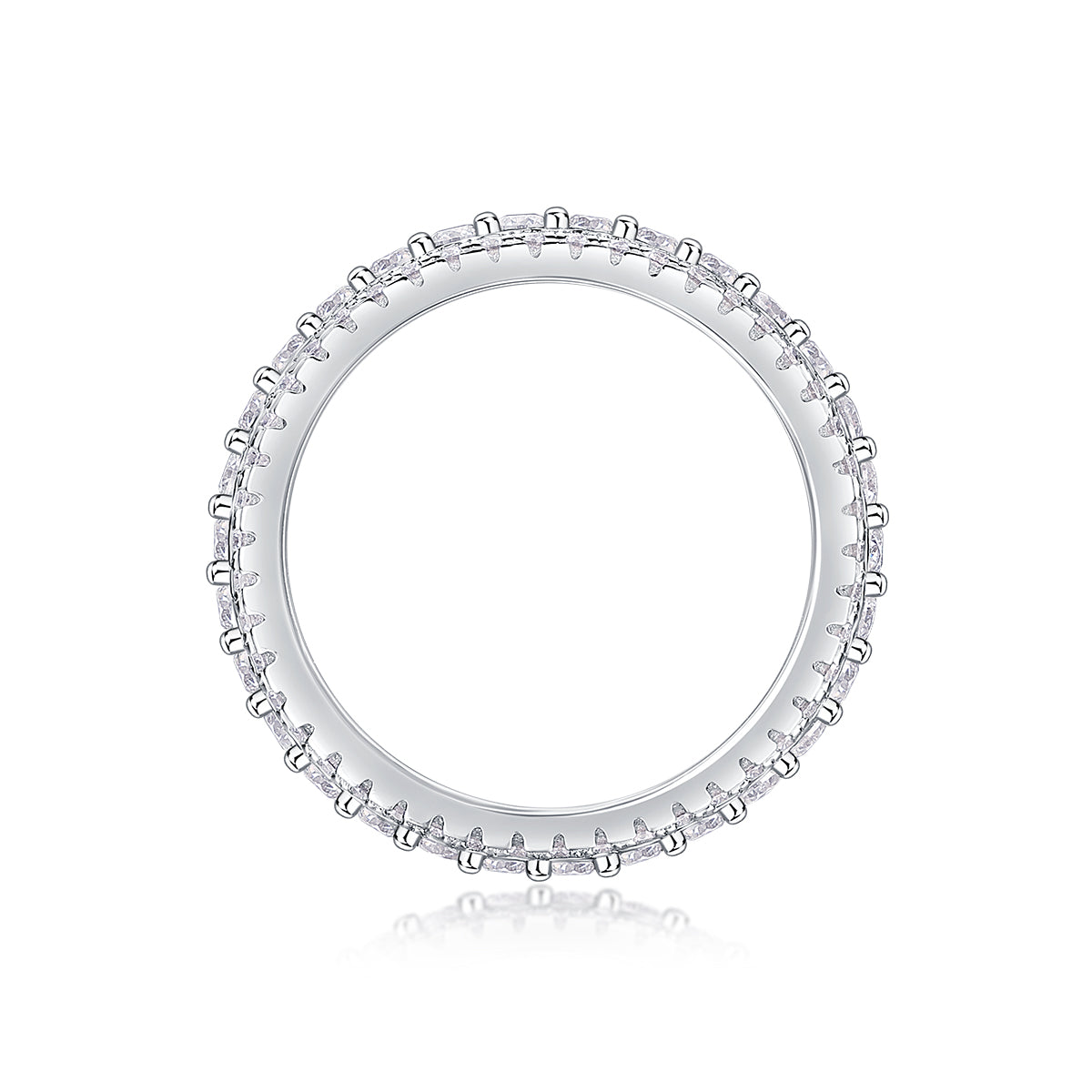Carissie Ring MF214565 - Silver Side View