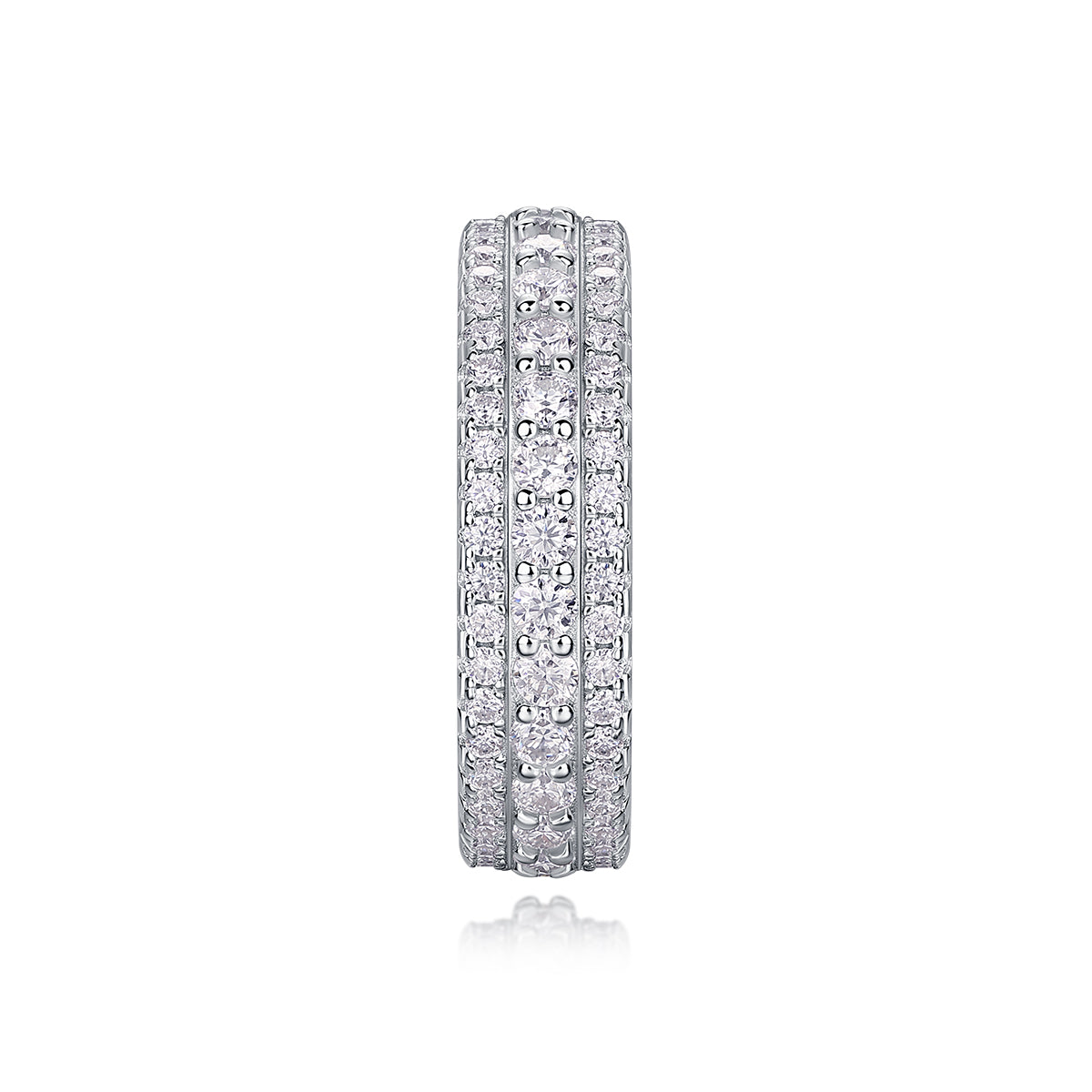 Carissie Ring MF214565 - Silver Side View