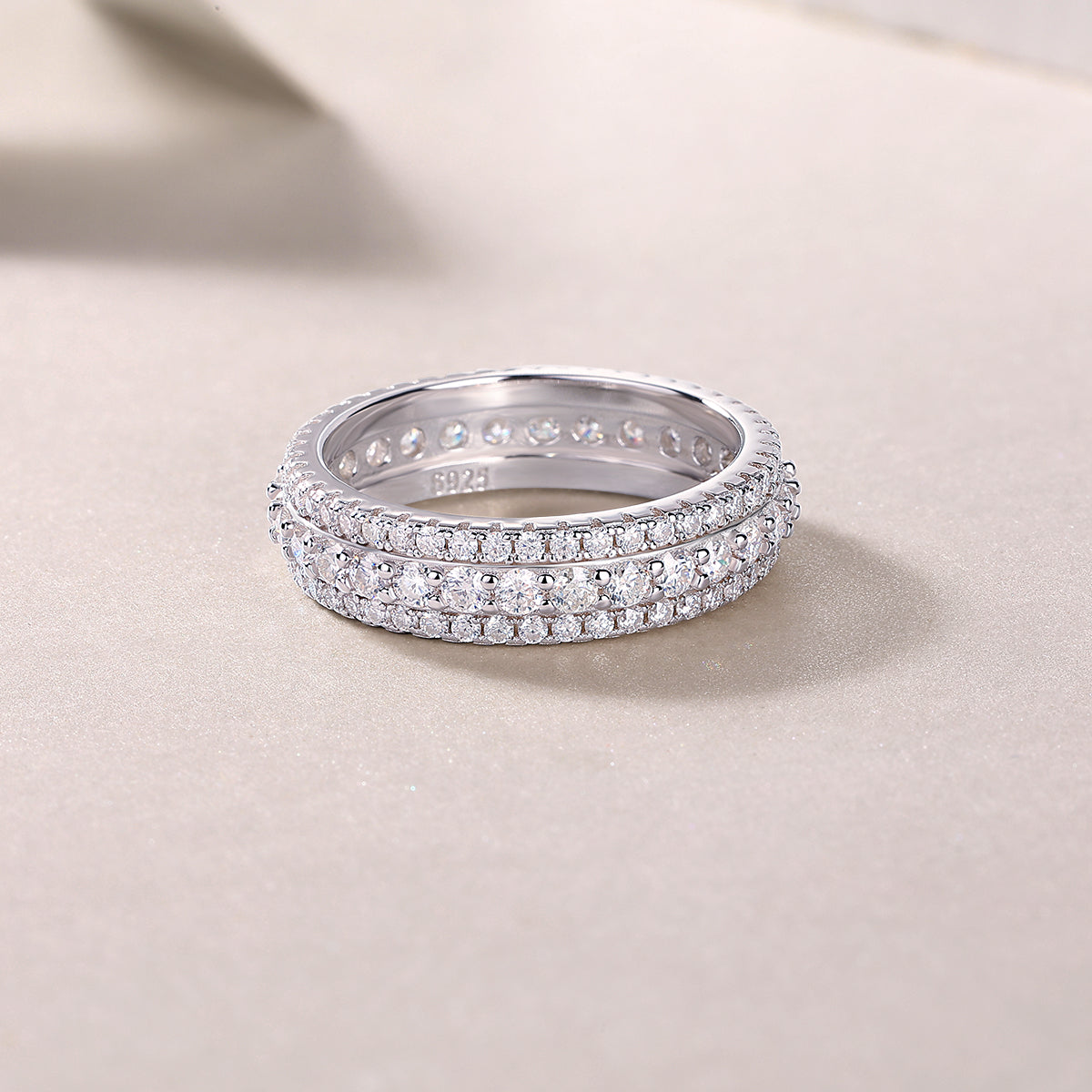Carissie Ring MF214565 - Silver Angle View