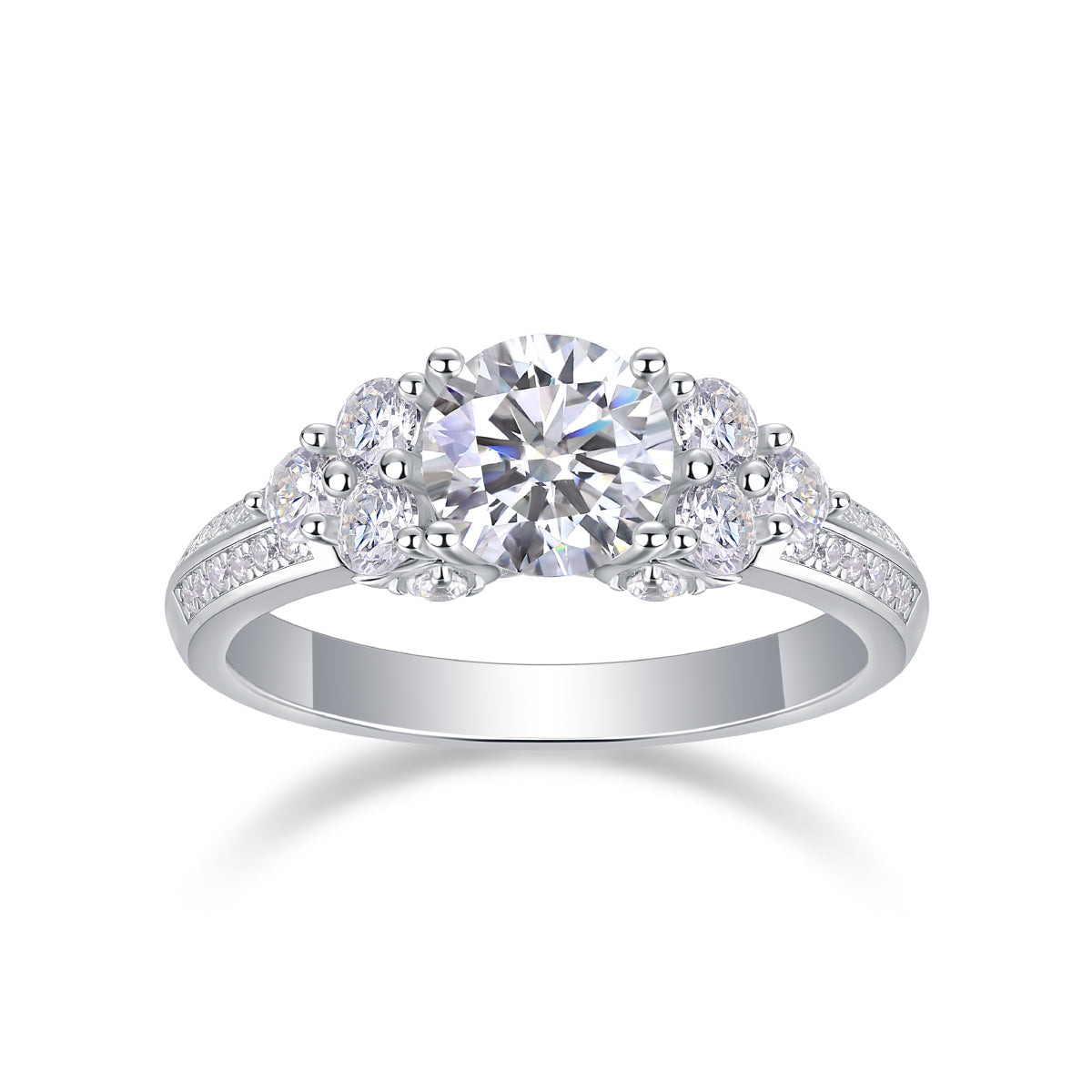 Carissie Ring MF214600 - Silver Front View