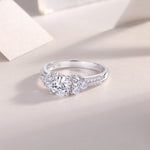 Carissie Ring MF214600 - Silver Angle View