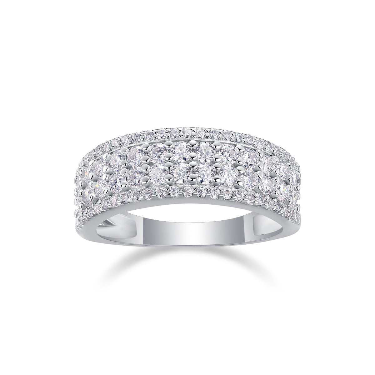 Carissie Ring MF214631 - Silver Front View