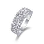 Carissie Ring MF214631 - Silver Angle View