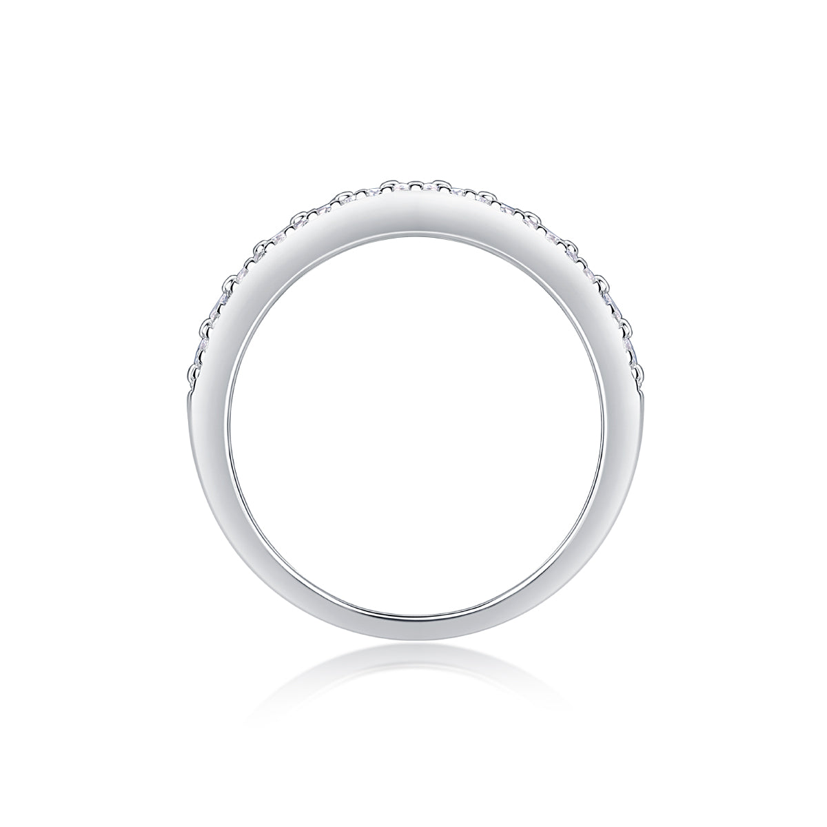 Carissie Ring MF214631 - Silver Side View