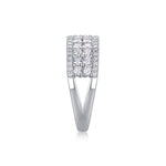 Carissie Ring MF214631 - Silver Side View
