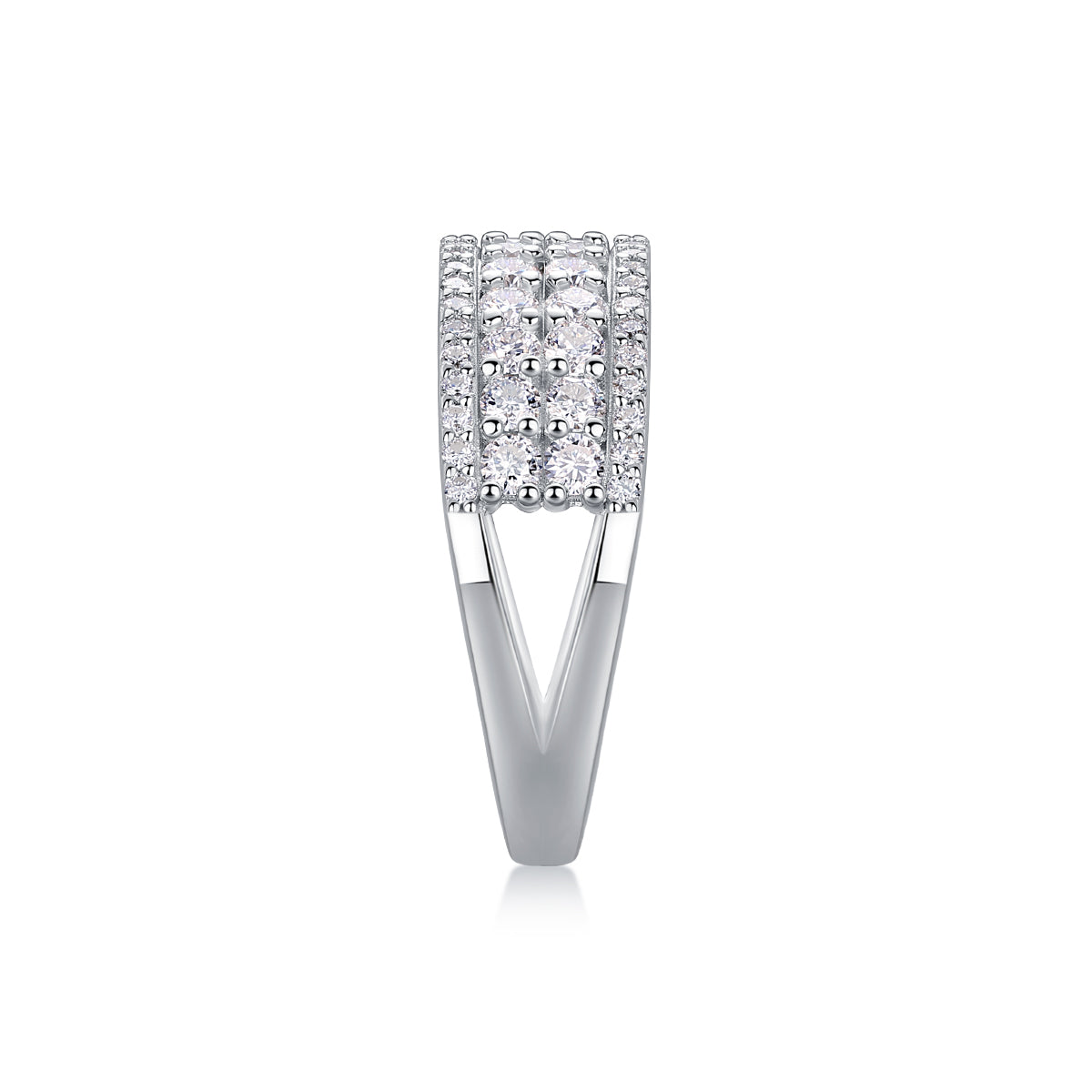 Carissie Ring MF214631 - Silver Side View