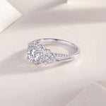 Carissie Ring MF214641 - Silver Angle View