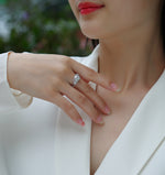Carissie Ring MF214641 - Silver On Model